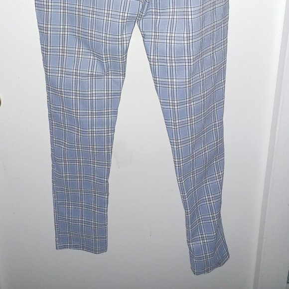 BLUE PLAID PANTS (CLUELESS LOOK/PATTERN) - Picture 8 of 9